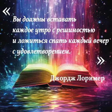 Вдохновляющая цитата