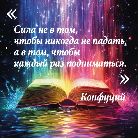 Обложка: Вдохновляющая цитата