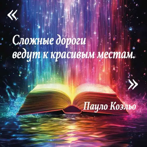 Обложка: Вдохновляющая цитата
