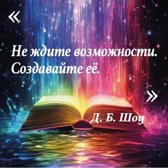 Обложка: Вдохновляющая цитата