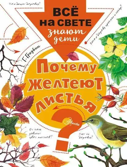 Обложка: Почему желтеют листья?