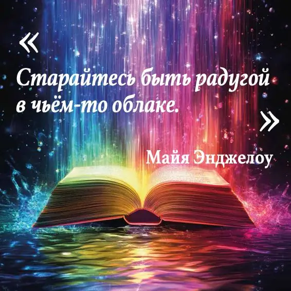 Обложка: Вдохновляющая цитата