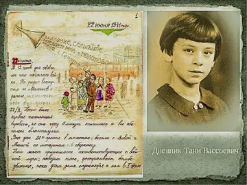 Сегодня в Книжном Городке уникальная книга - военный дневник ленинградской школьницы Тани…